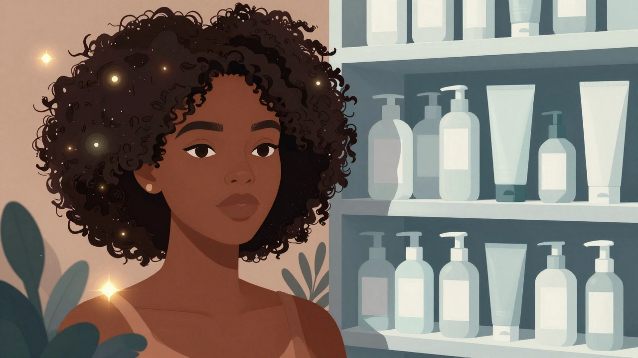 Illustration of beauty industry economic appropriation
